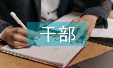 干部培養(yǎng)建議